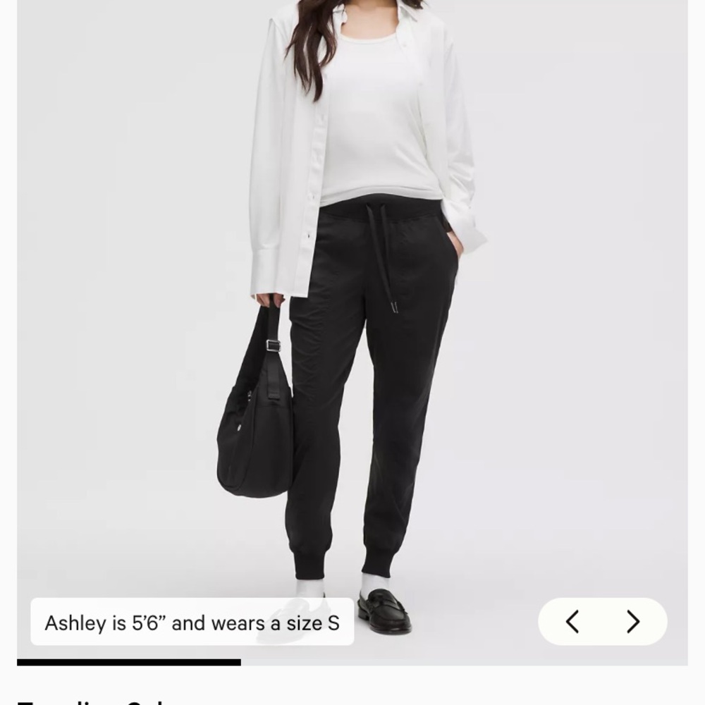 LULULEMON BLACK JOGGER